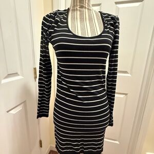 Striped Black and White Perfect Fit Tee Grace and Lace